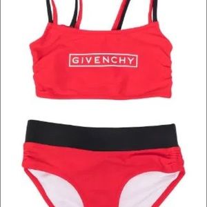 Givenchy kids logo-print bikini
